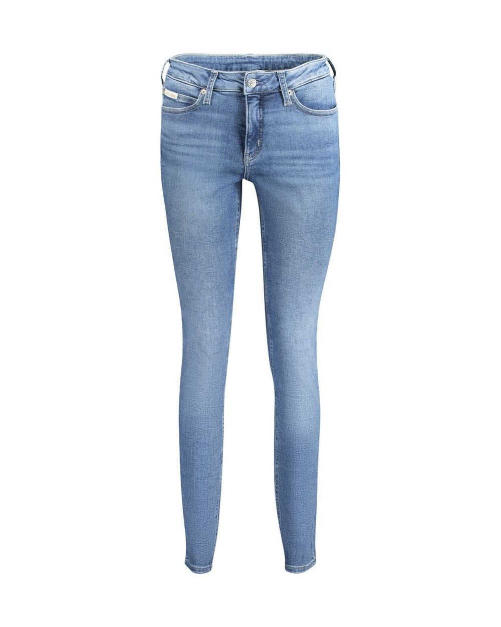 Calvin Klein Blu Cotton Women Jeans