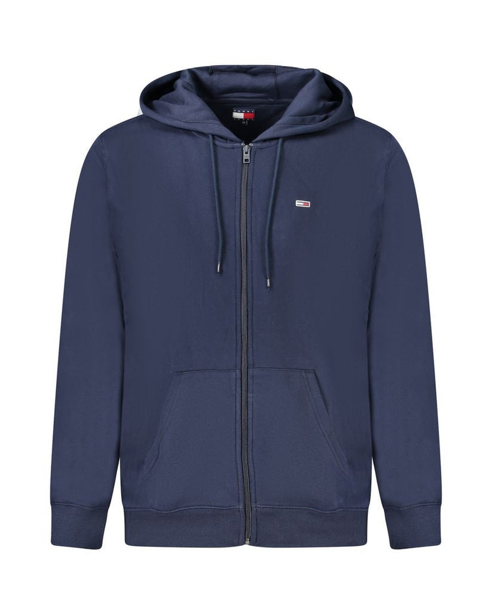 Tommy Hilfiger Blue Cotton Men's Hooded Sweatshirt
