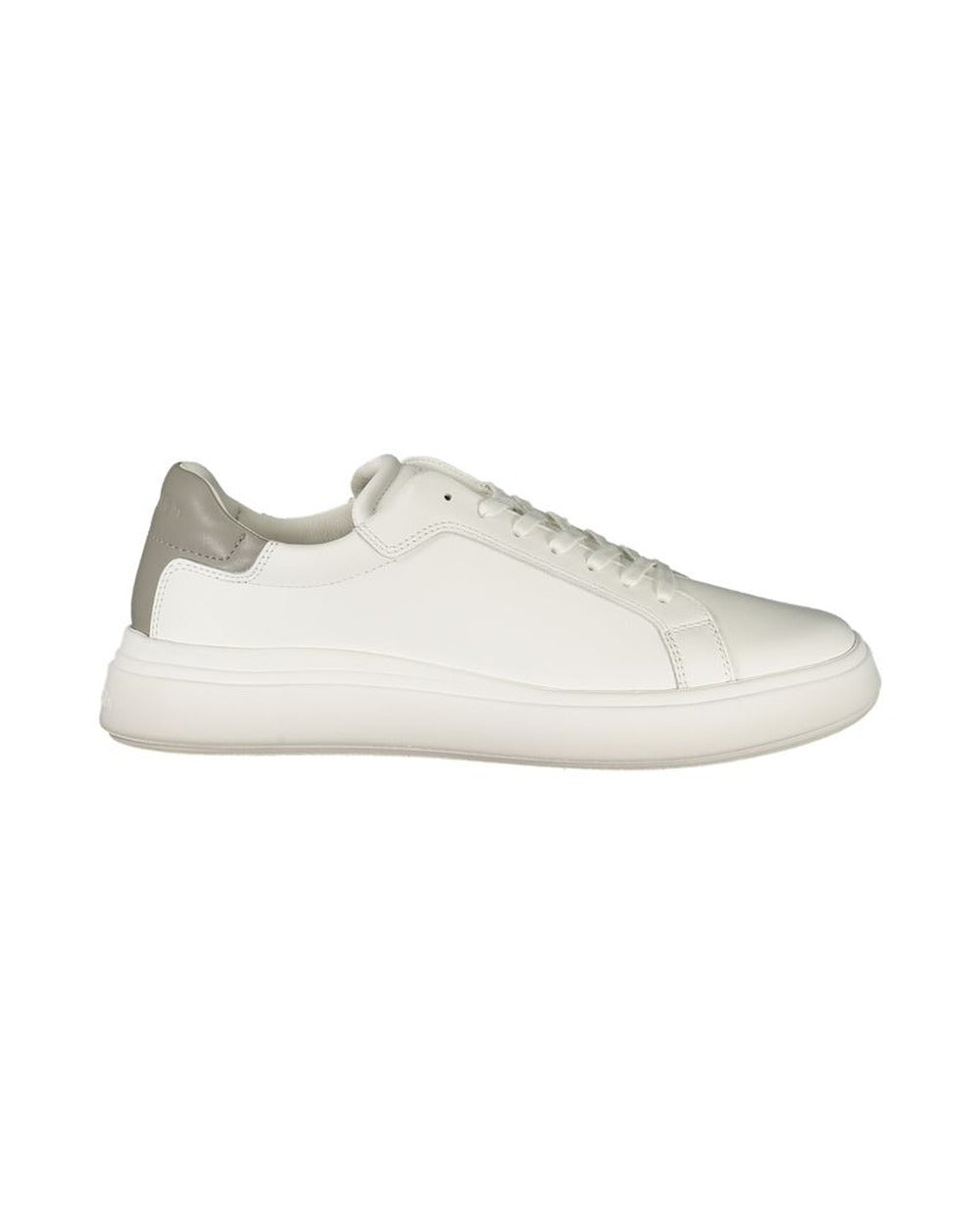 Calvin Klein White Polyurethane Men Sneaker