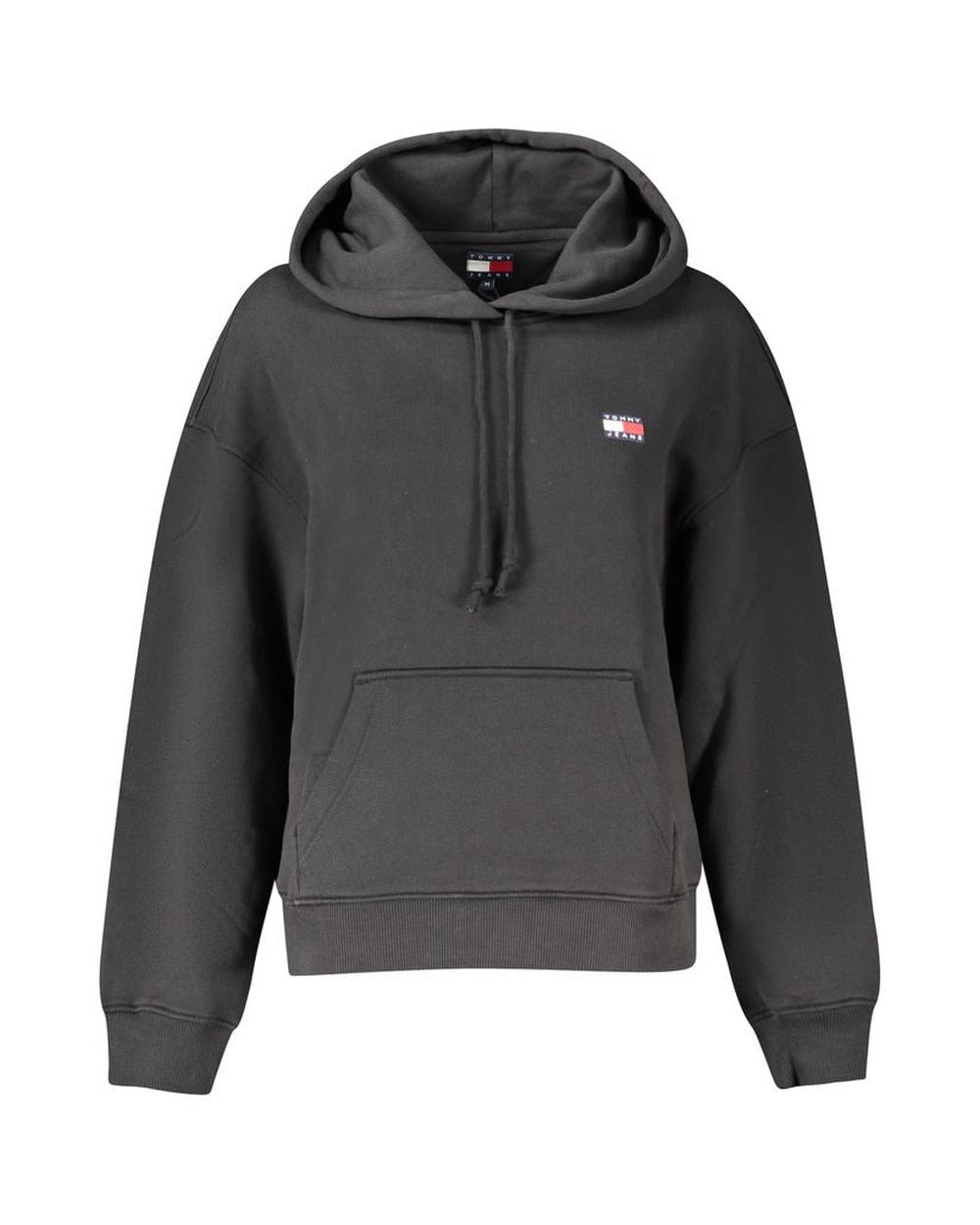 Tommy Hilfiger Black Cotton Women Sweatshirt