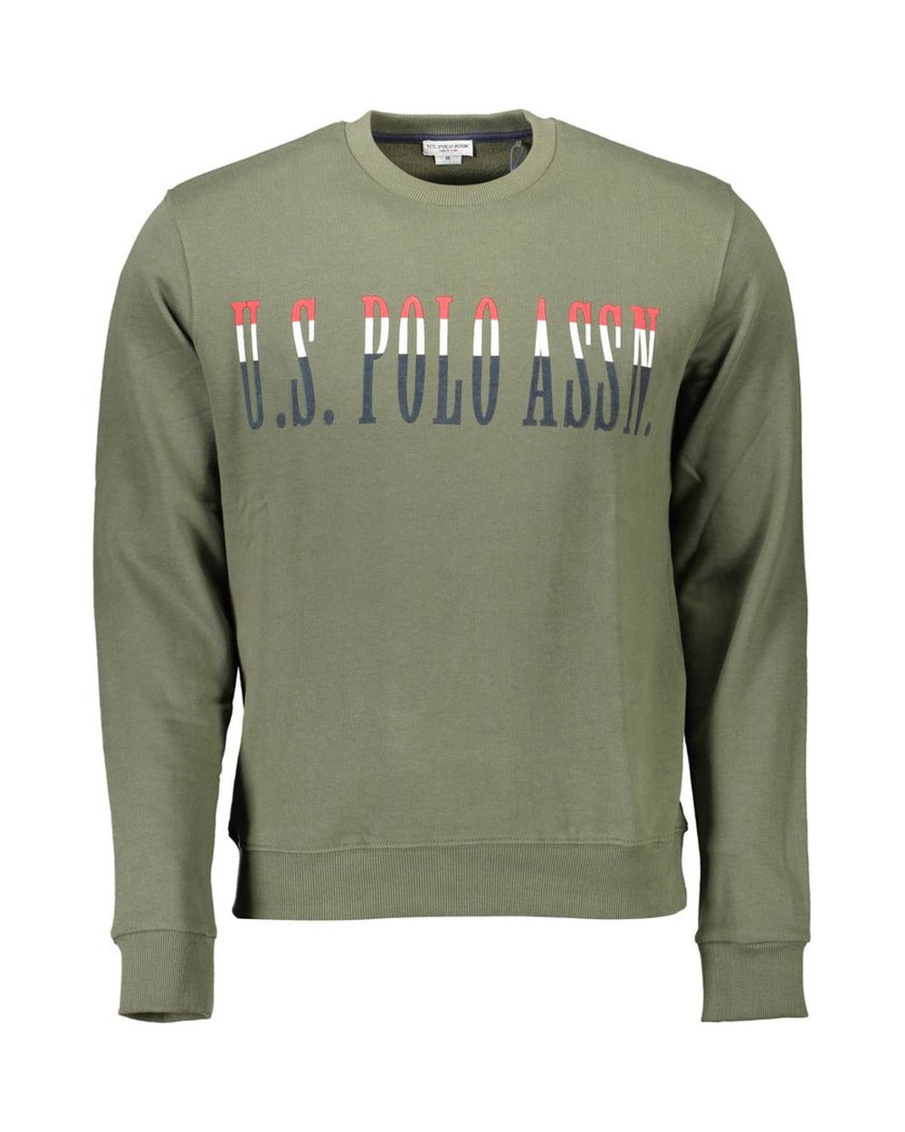 U.S. POLO ASSN. Green Cotton Men's Sweatshirt