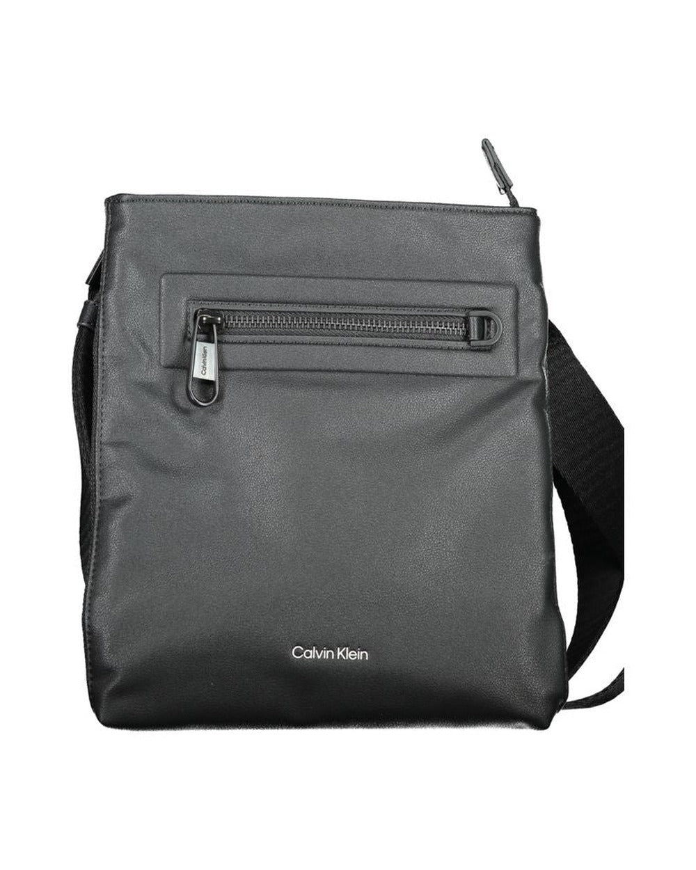 Calvin Klein Black Polyester Men's Shoulder Bag