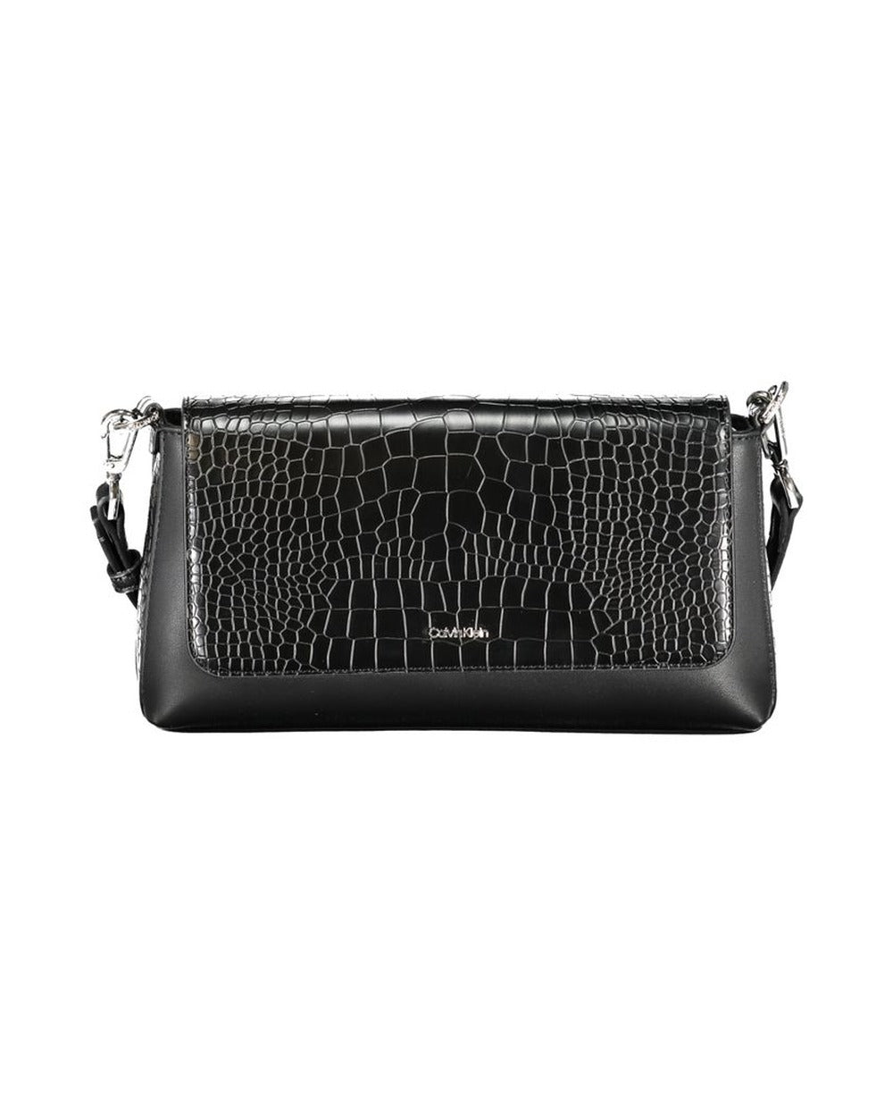 Calvin Klein Black Polyurethane Women Handbag