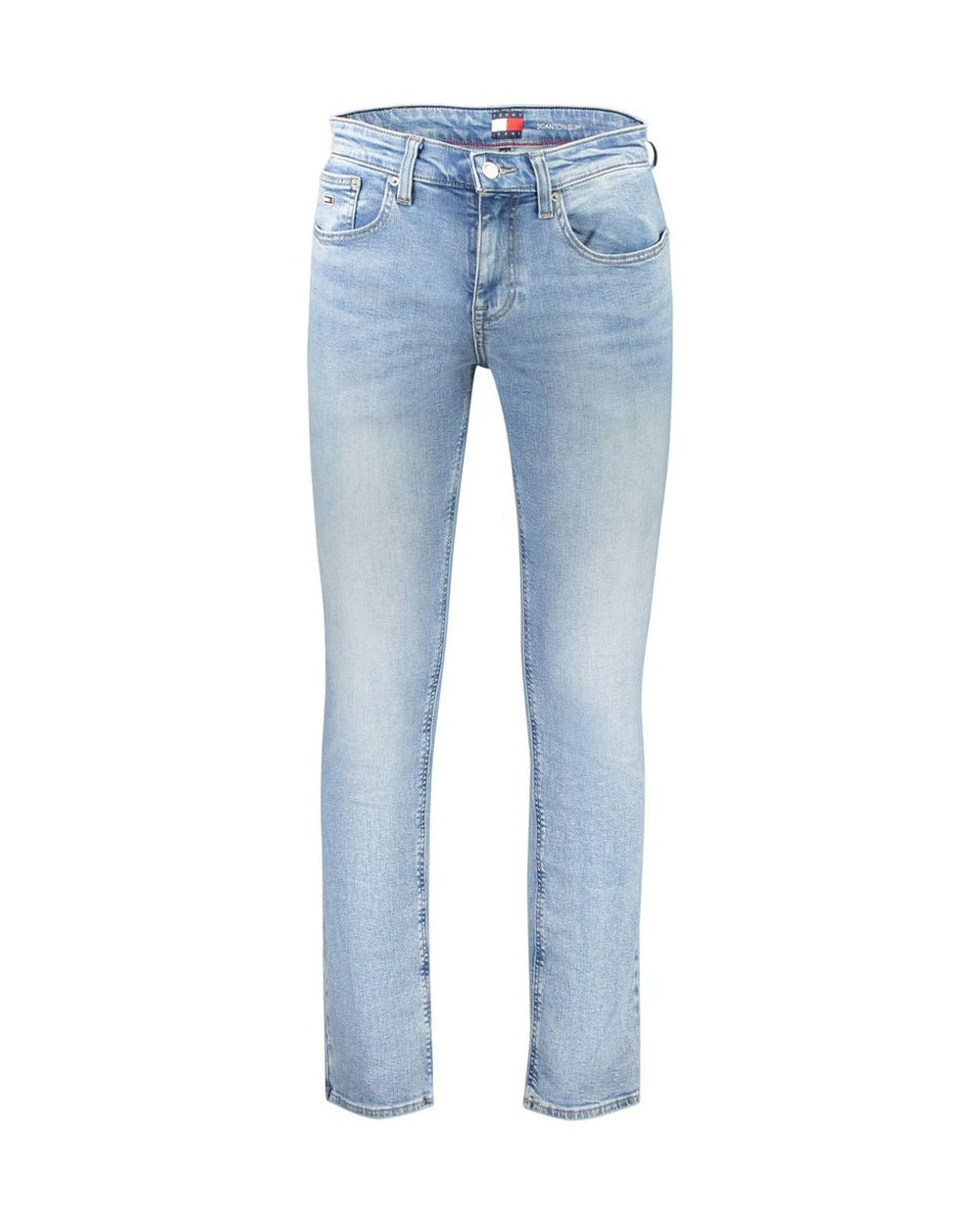 Tommy Hilfiger Azzurro Cotton Men's Jean