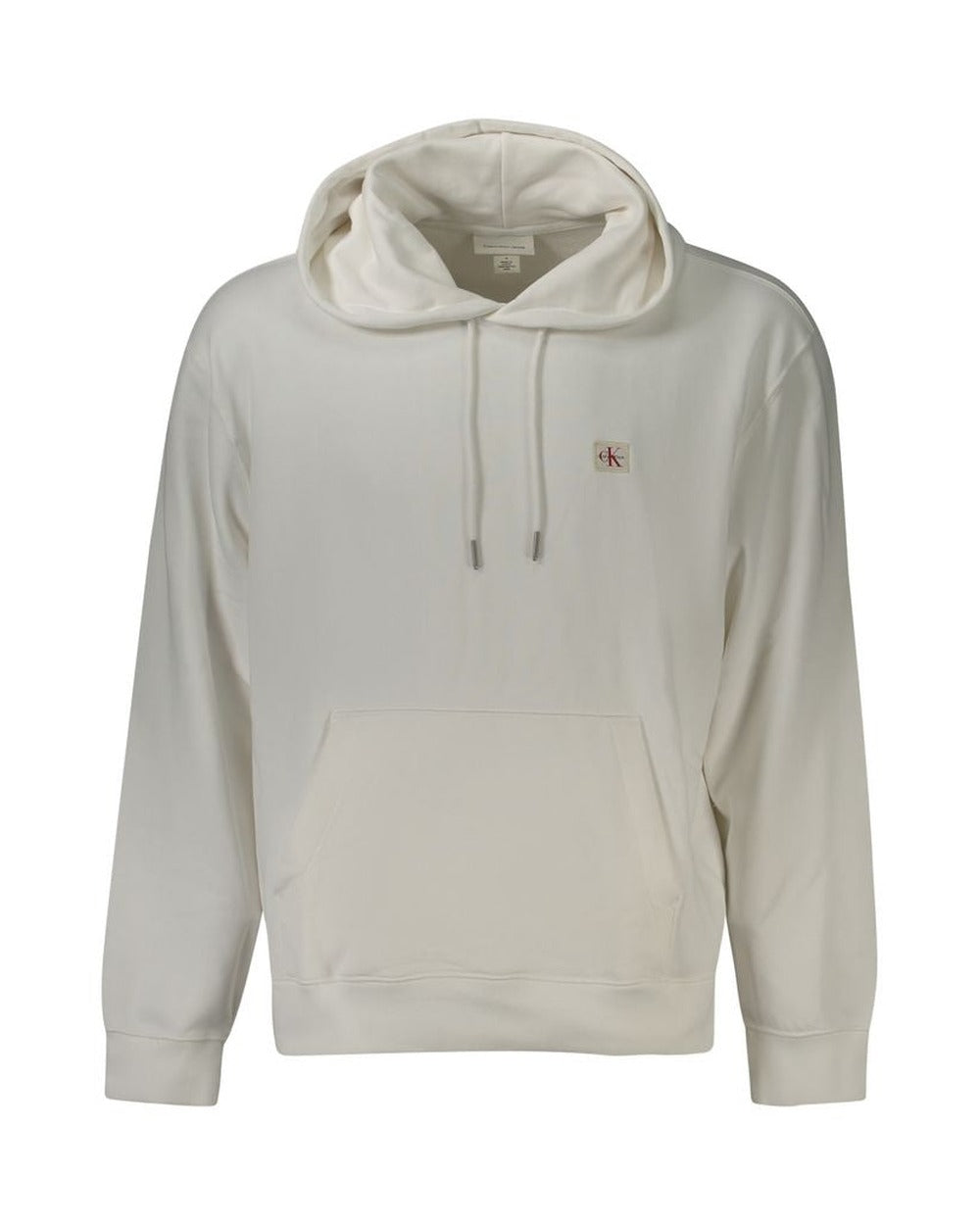 Calvin Klein White Cotton Men's Sweatshirt