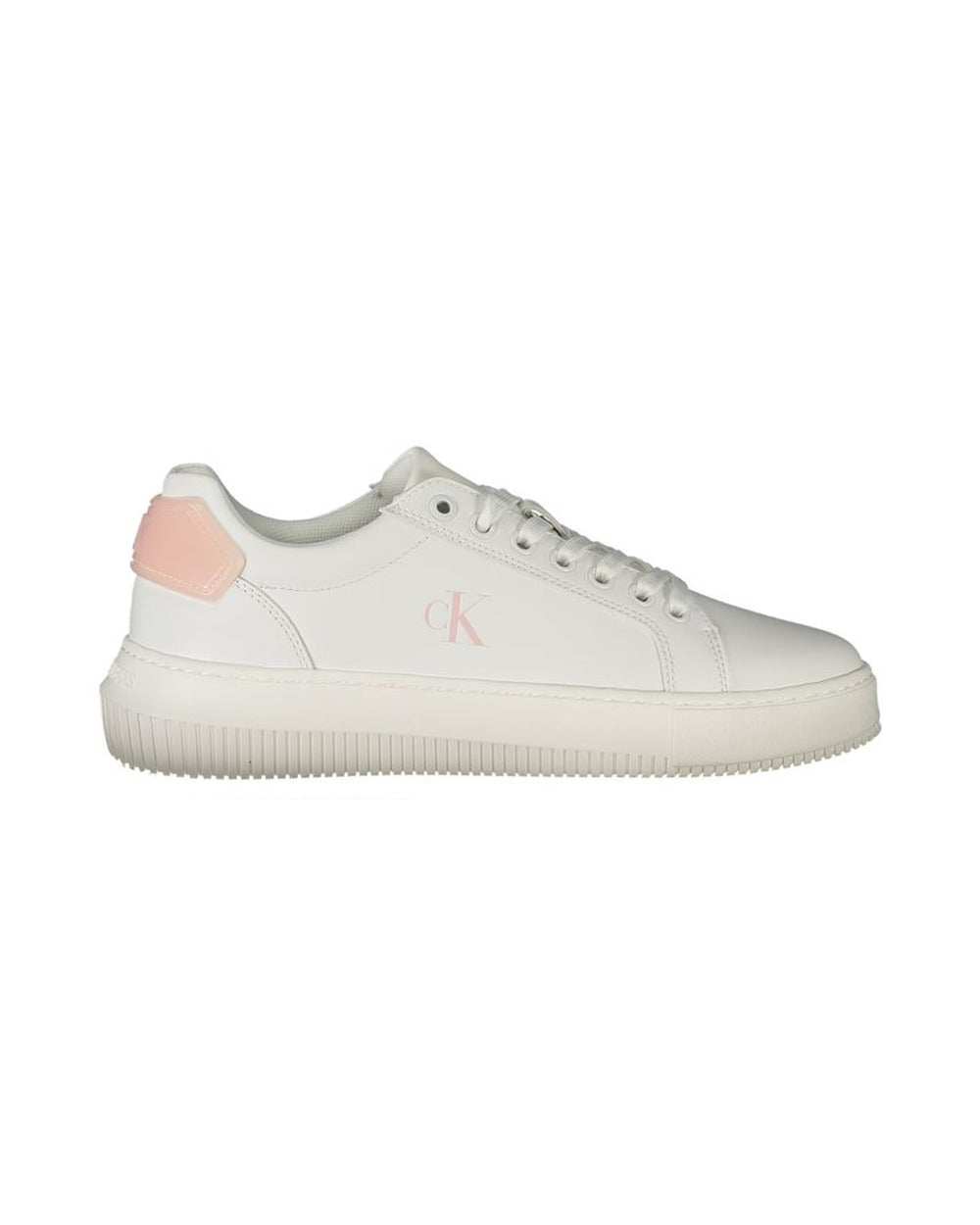 Calvin Klein White Polyurethane Women Sneaker