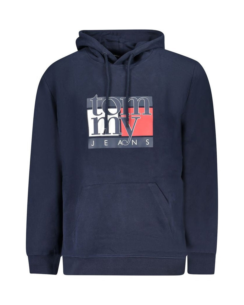 Tommy Hilfiger Blue Cotton Men's Hoodie