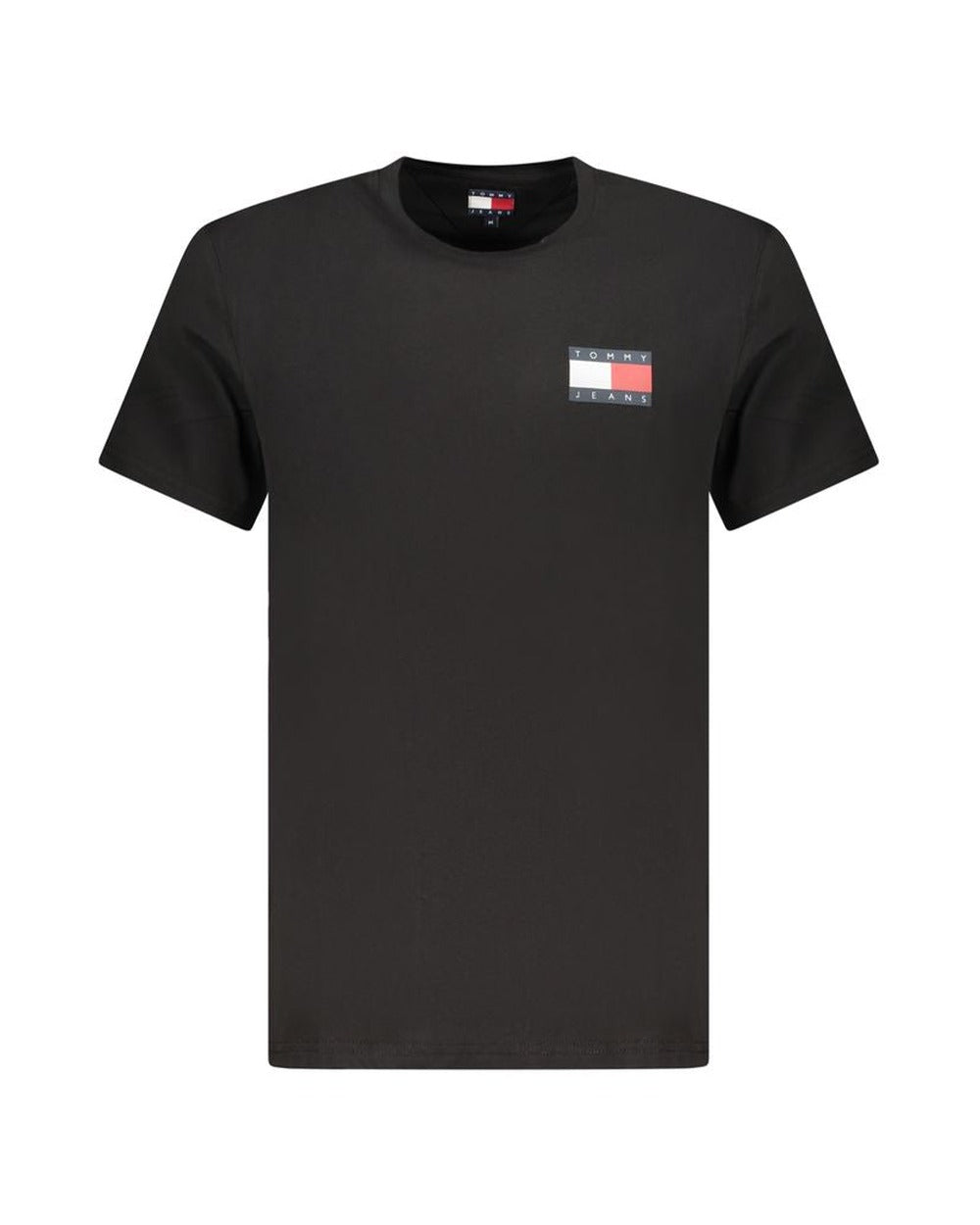 Tommy Hilfiger Nero Cotton Men T-Shirt