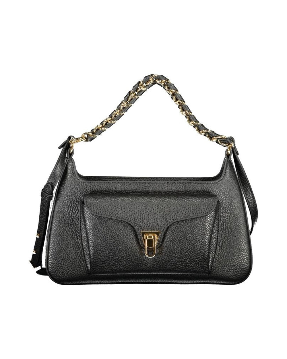Coccinelle Nero Leather Women Handbag