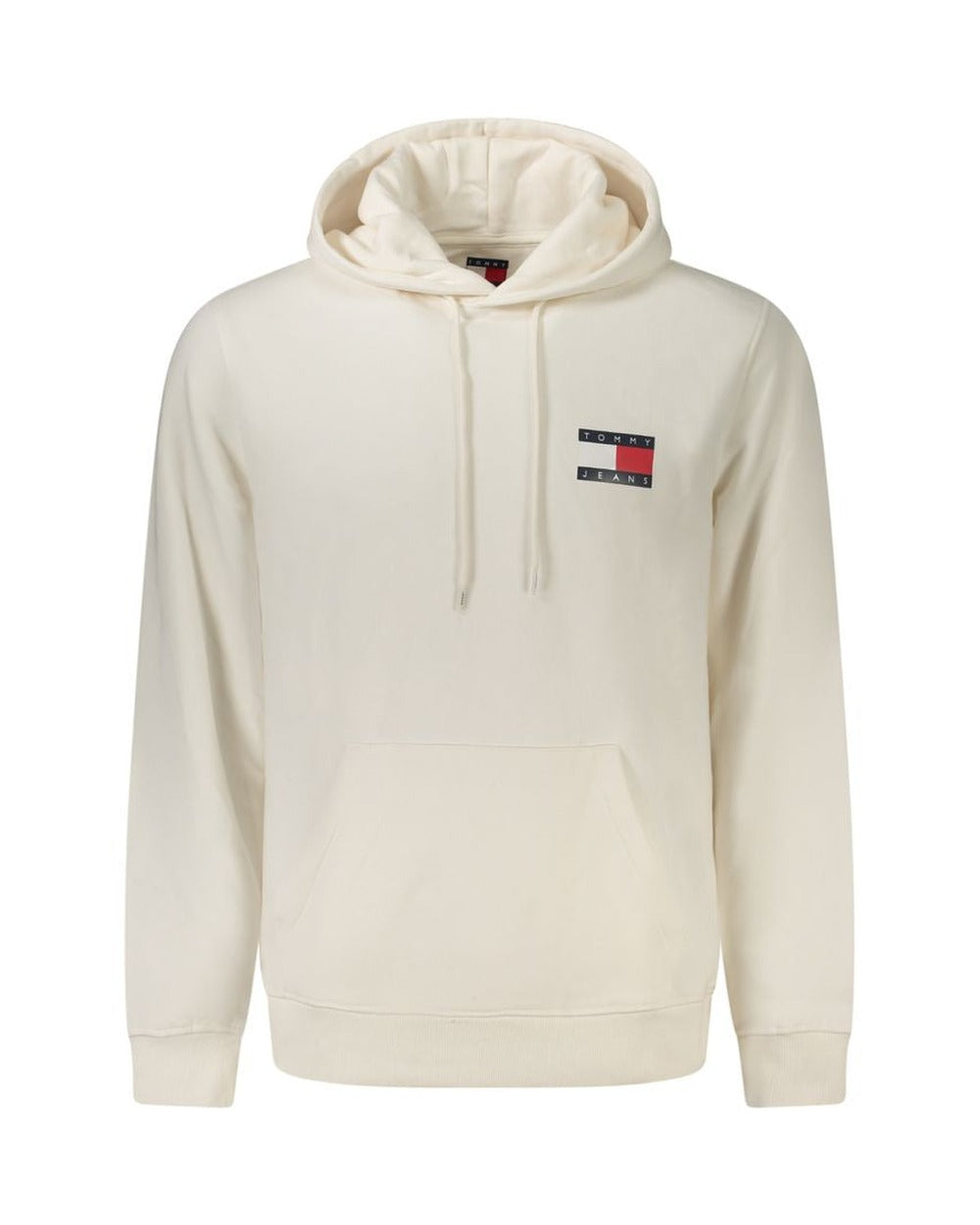 Tommy Hilfiger White Cotton Men's Hooded Sweatshirt