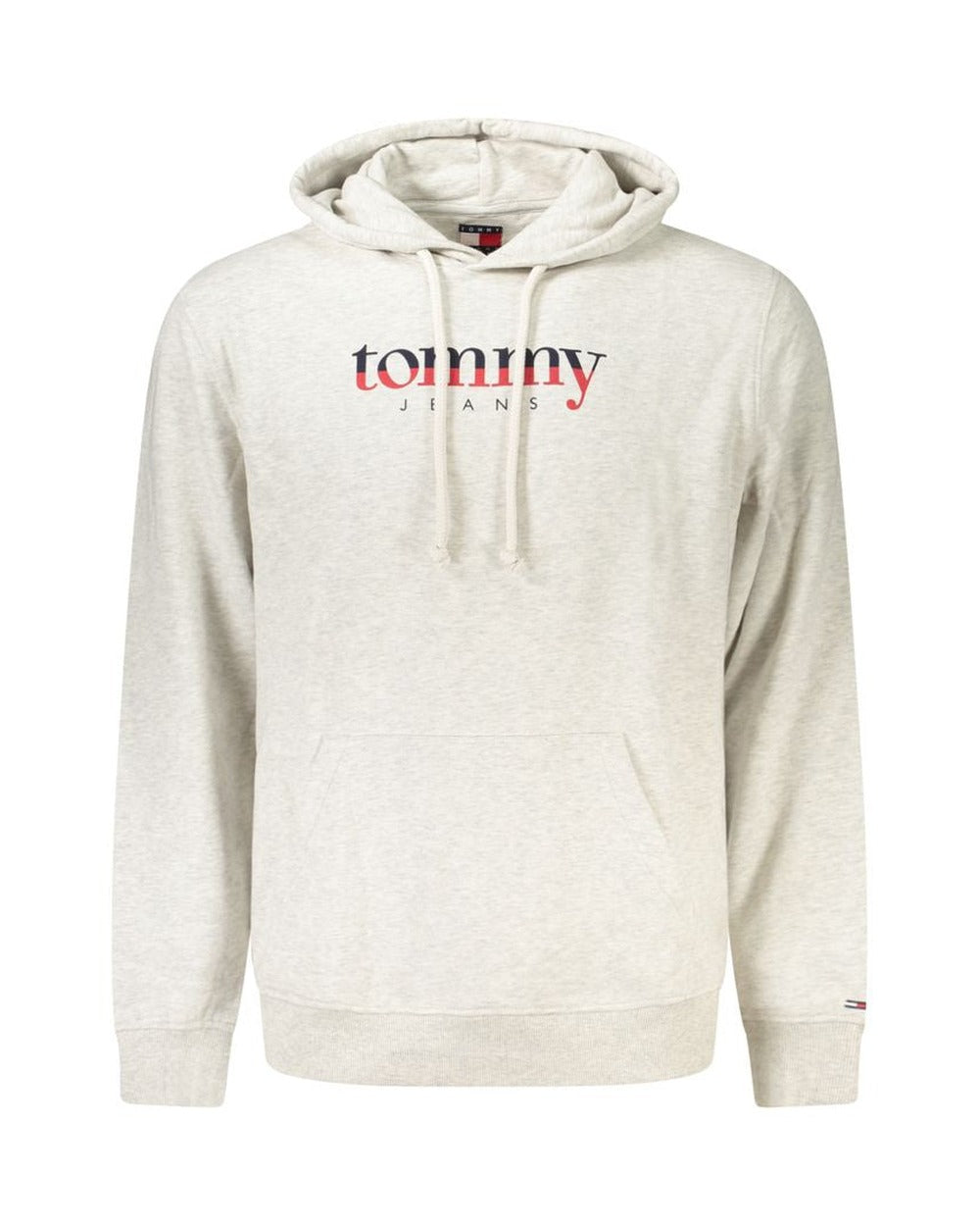 Tommy Hilfiger Gray Cotton Mens Hoodie