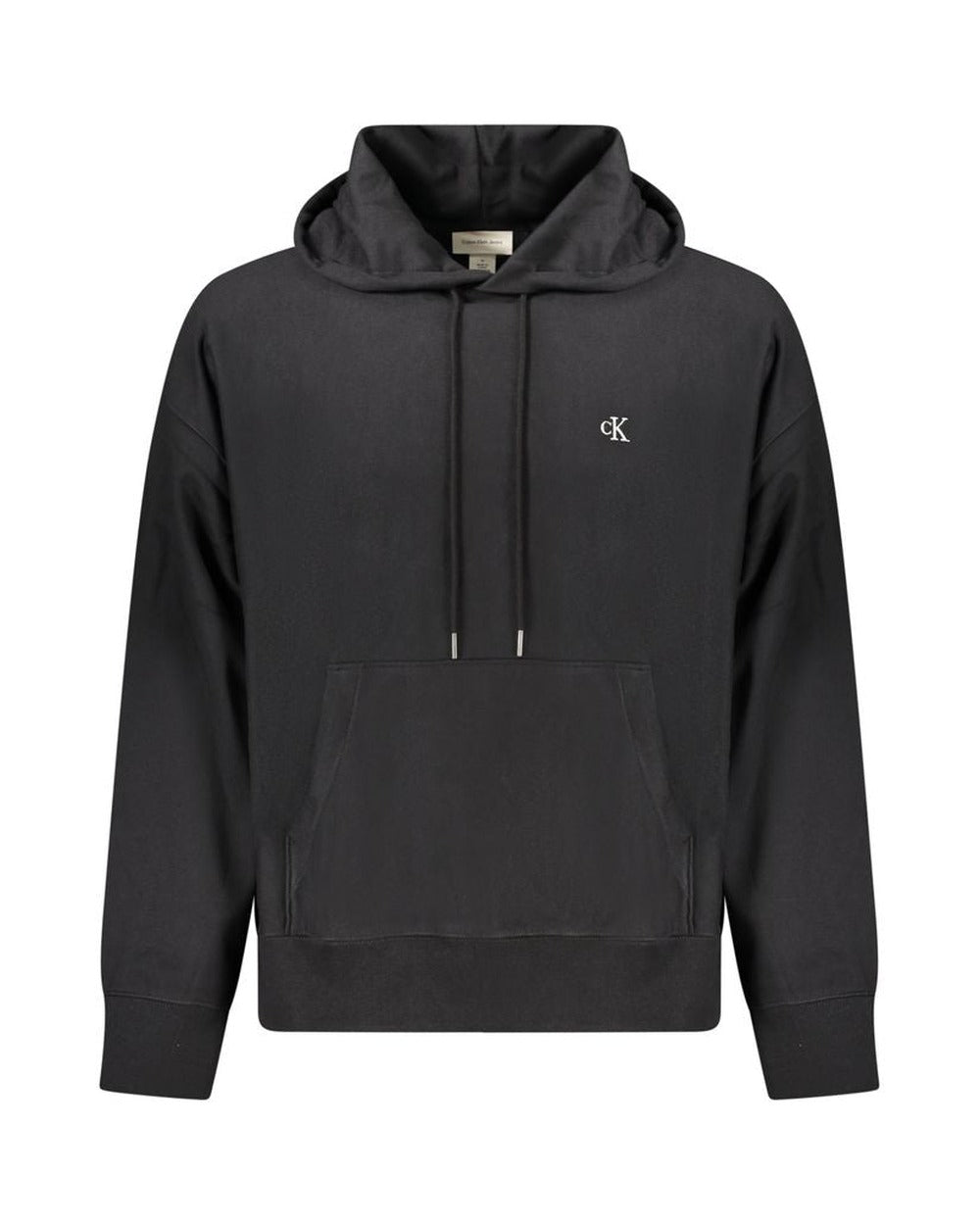 Calvin Klein Black Cotton Men Sweatshirt