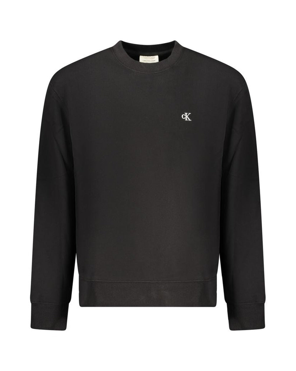 Calvin Klein Black Cotton Men's Sweatshirt