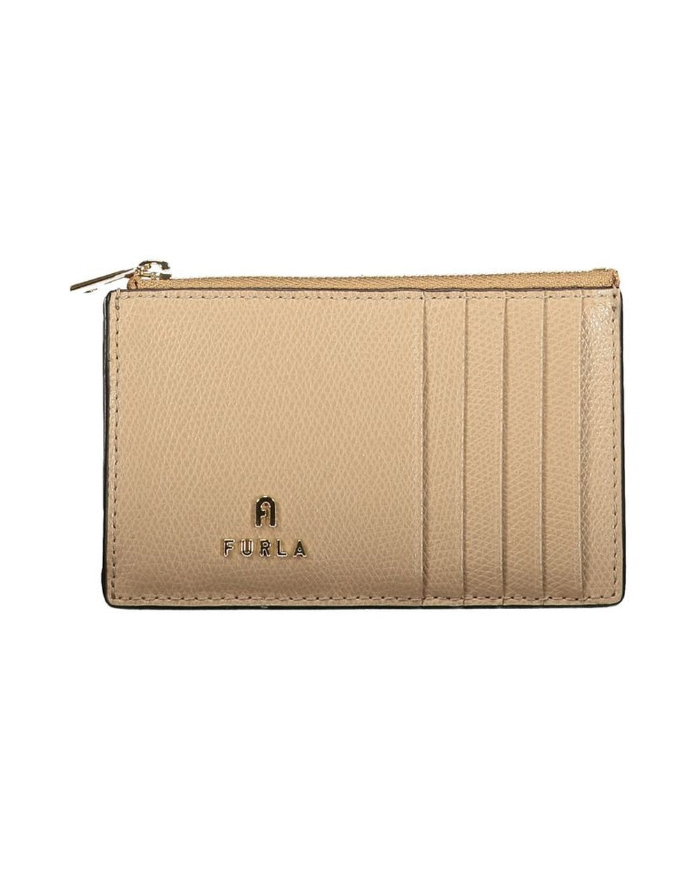 Furla Beige Leather Women Wallet