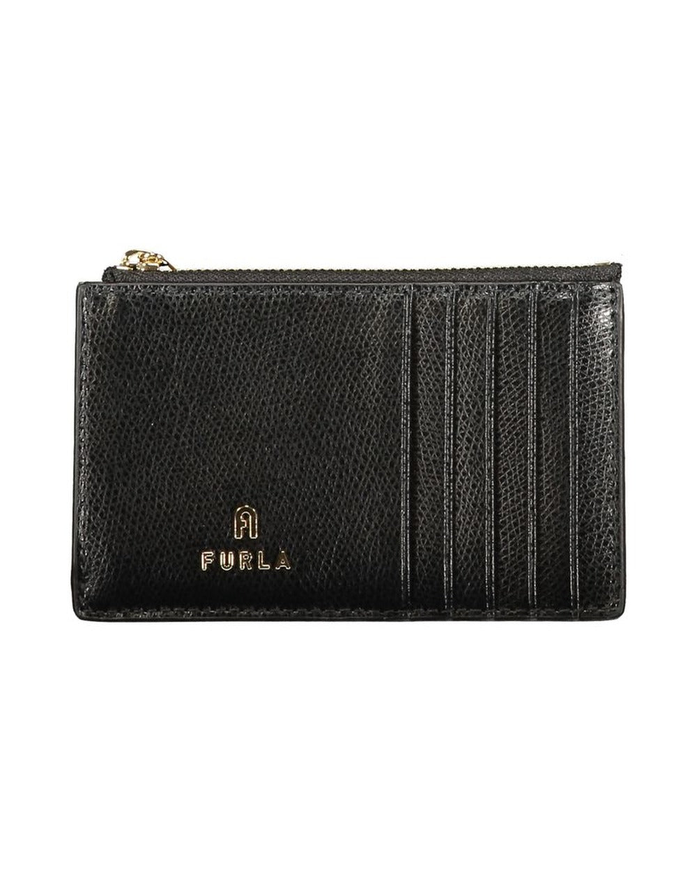 Furla Black Leather Women Wallet