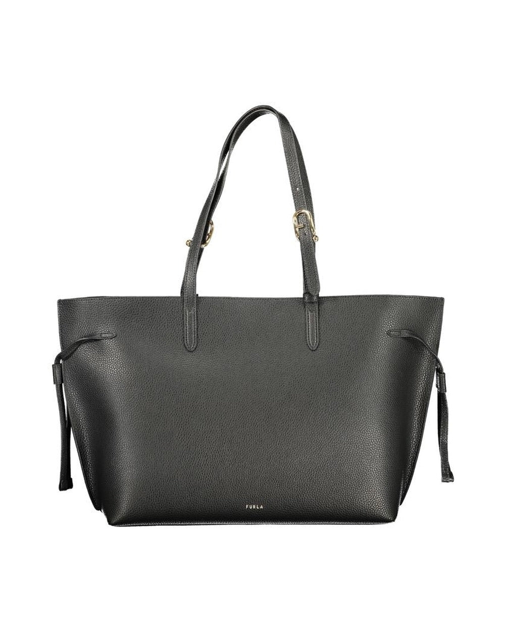 Furla Nero Pelle Women Handbag