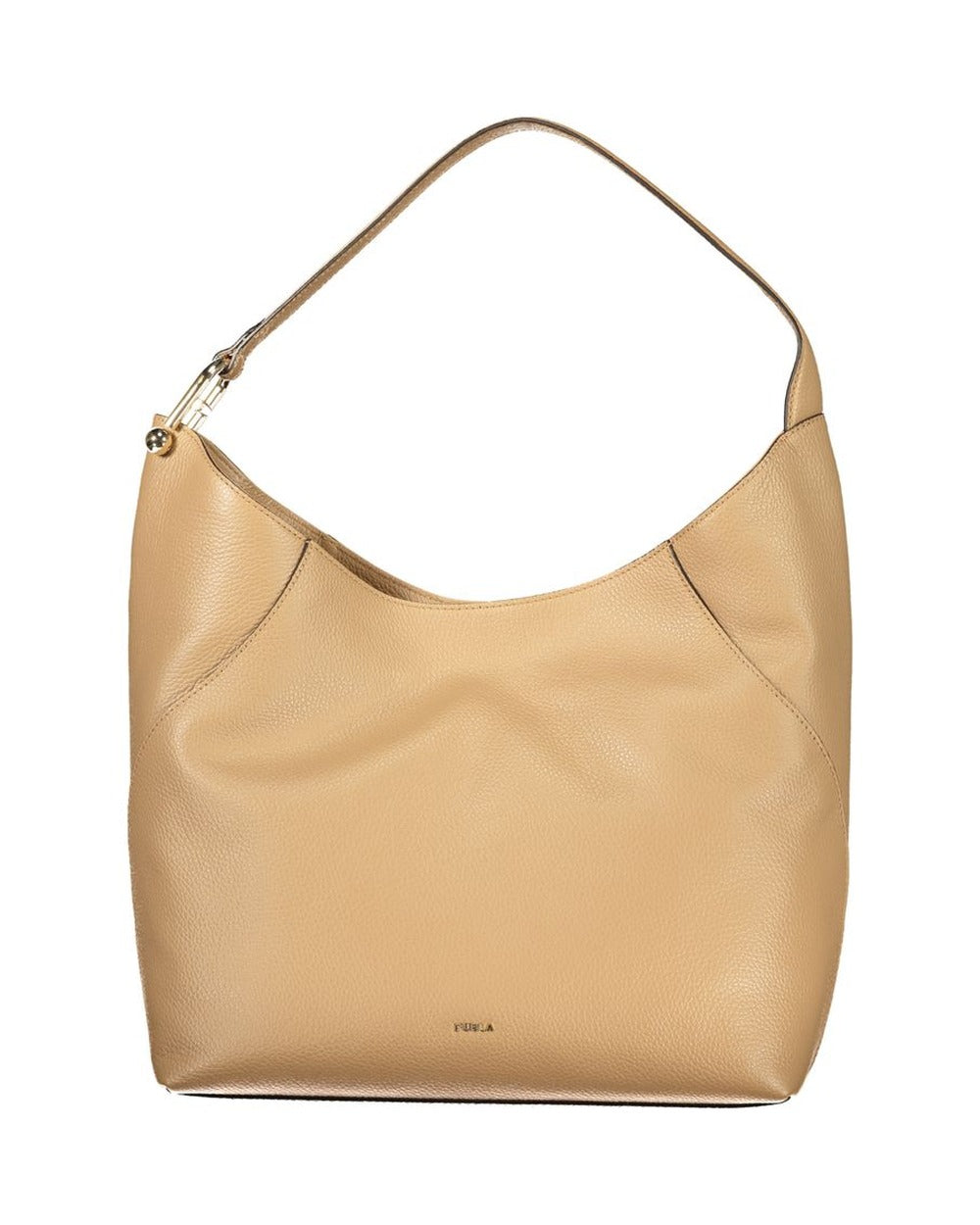 Furla Marrone Leather Women Handbag