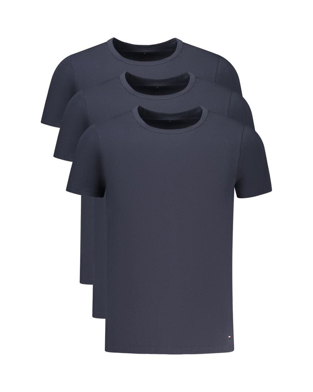 Tommy Hilfiger Blu Cotton Men T-Shirt