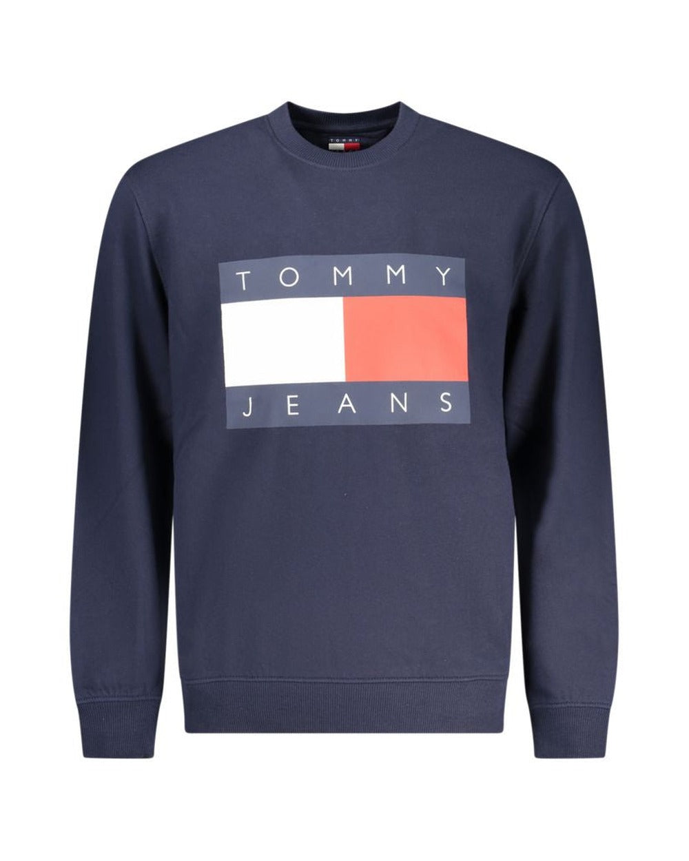 Tommy Hilfiger Blue Cotton Men Sweatshirt