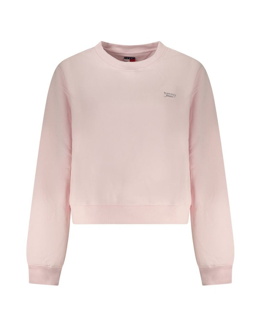 Tommy Hilfiger Pink Cotton Women Sweatshirt