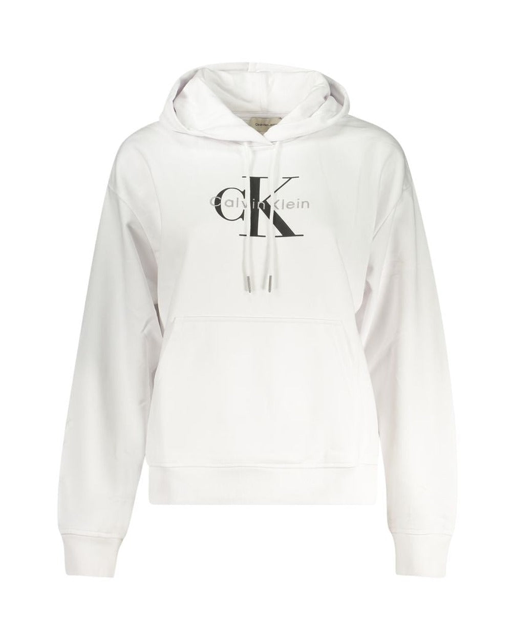 Calvin Klein Bianco Cotton Women Sweatshirt