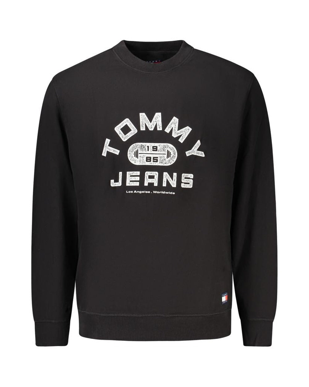 Tommy Hilfiger Black Cotton Men's Sweatshirt