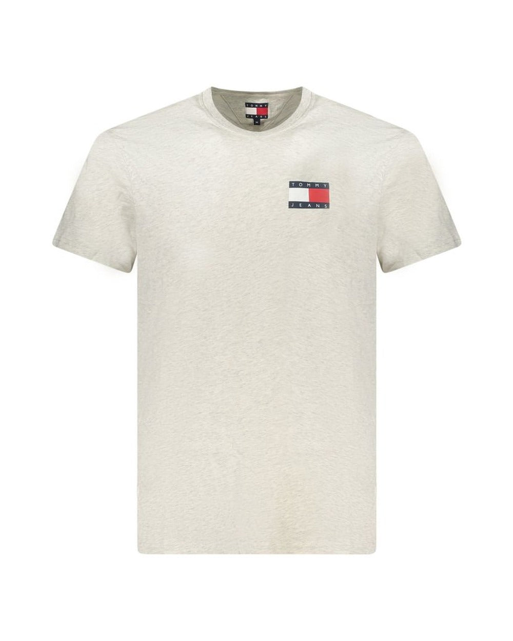 Tommy Hilfiger Grigio Cotton Men T-Shirt