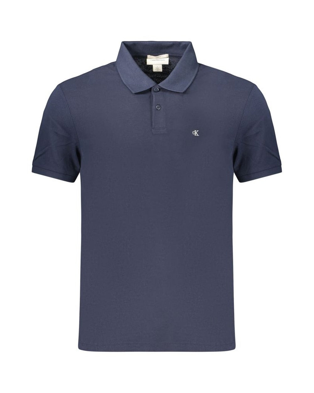 Calvin Klein Blue Cotton Men's Polo Shirt