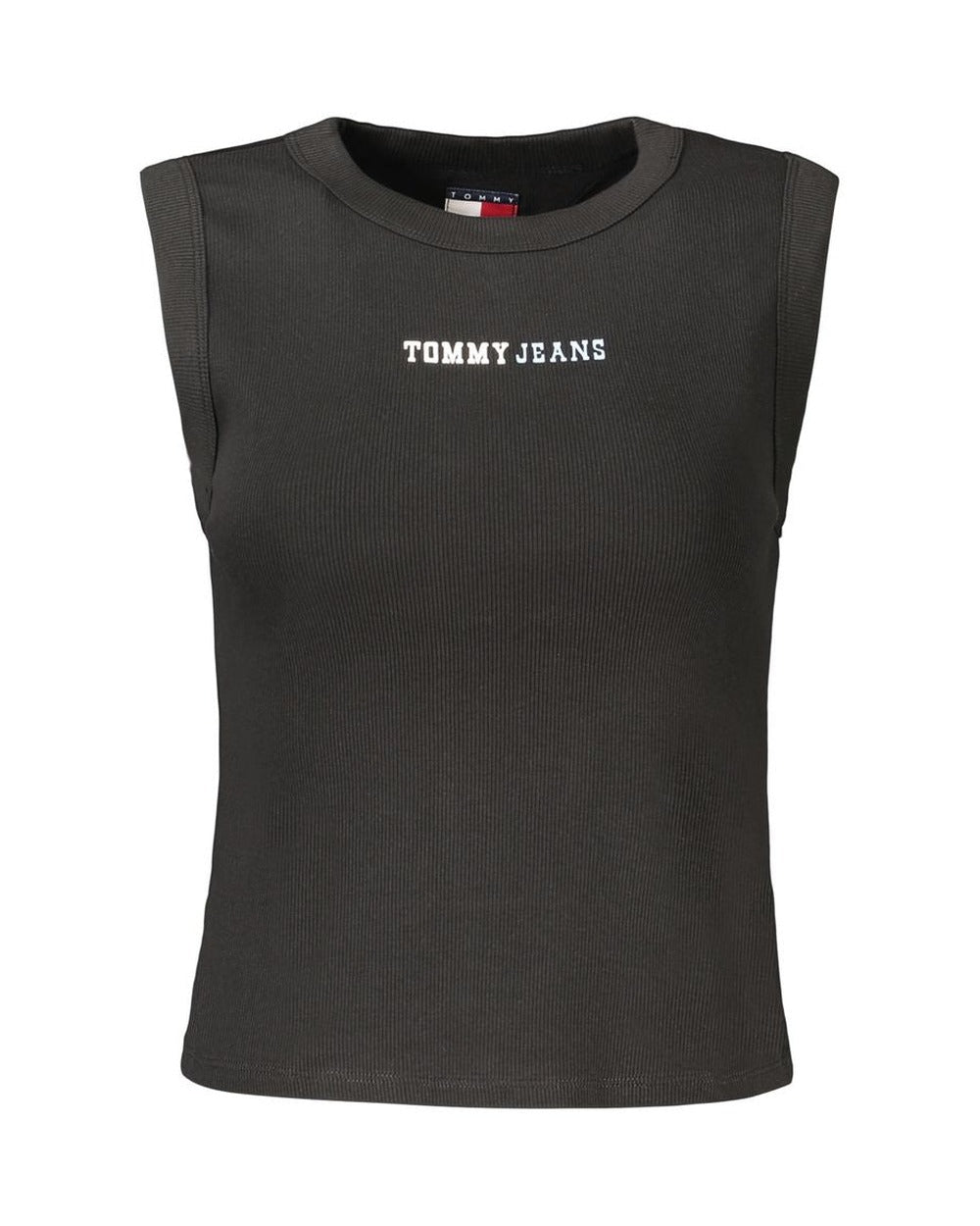 Tommy Hilfiger Black Cotton Women's Tank Top