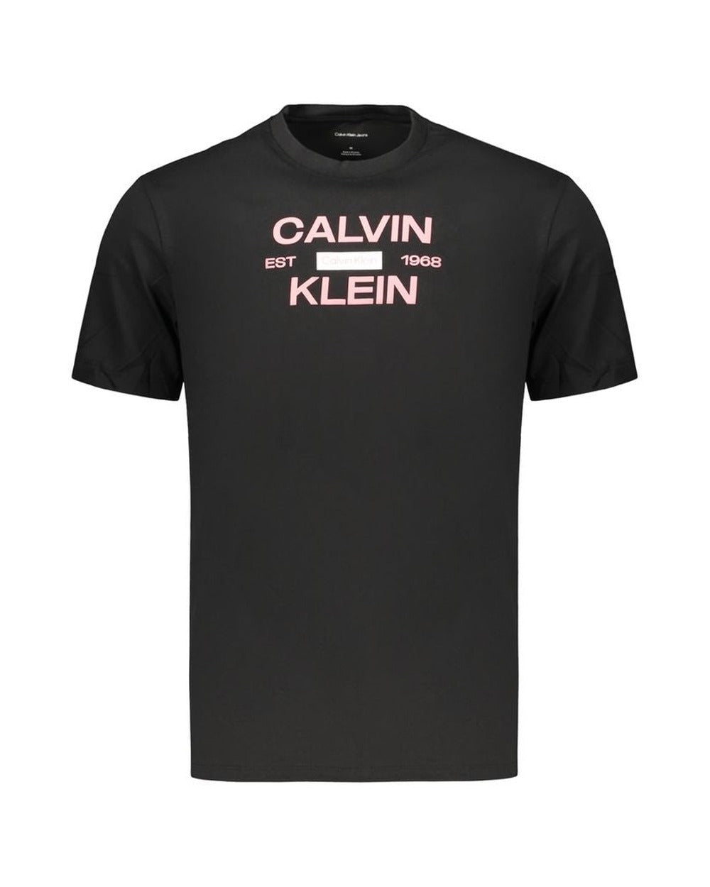 Calvin Klein Black Cotton Men's T-Shirt