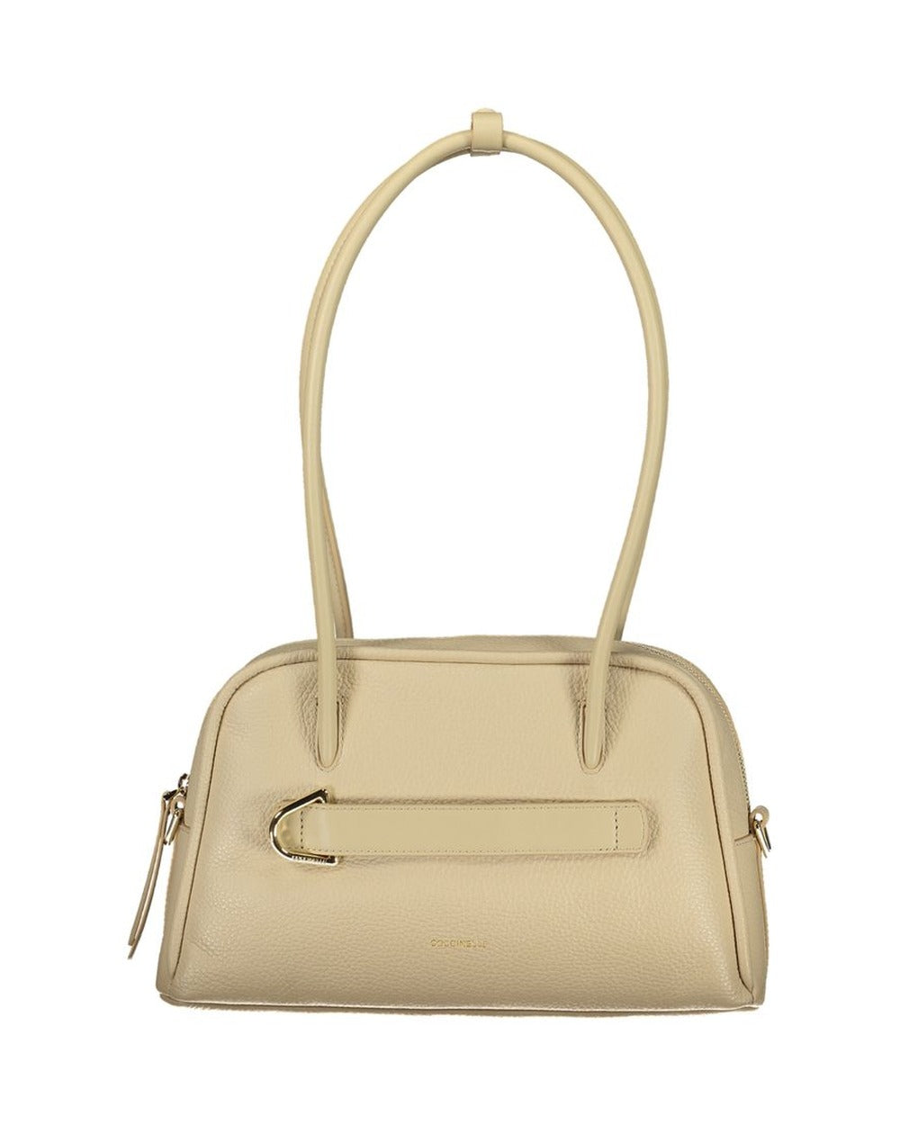 Coccinelle Beige Leather Women Handbag