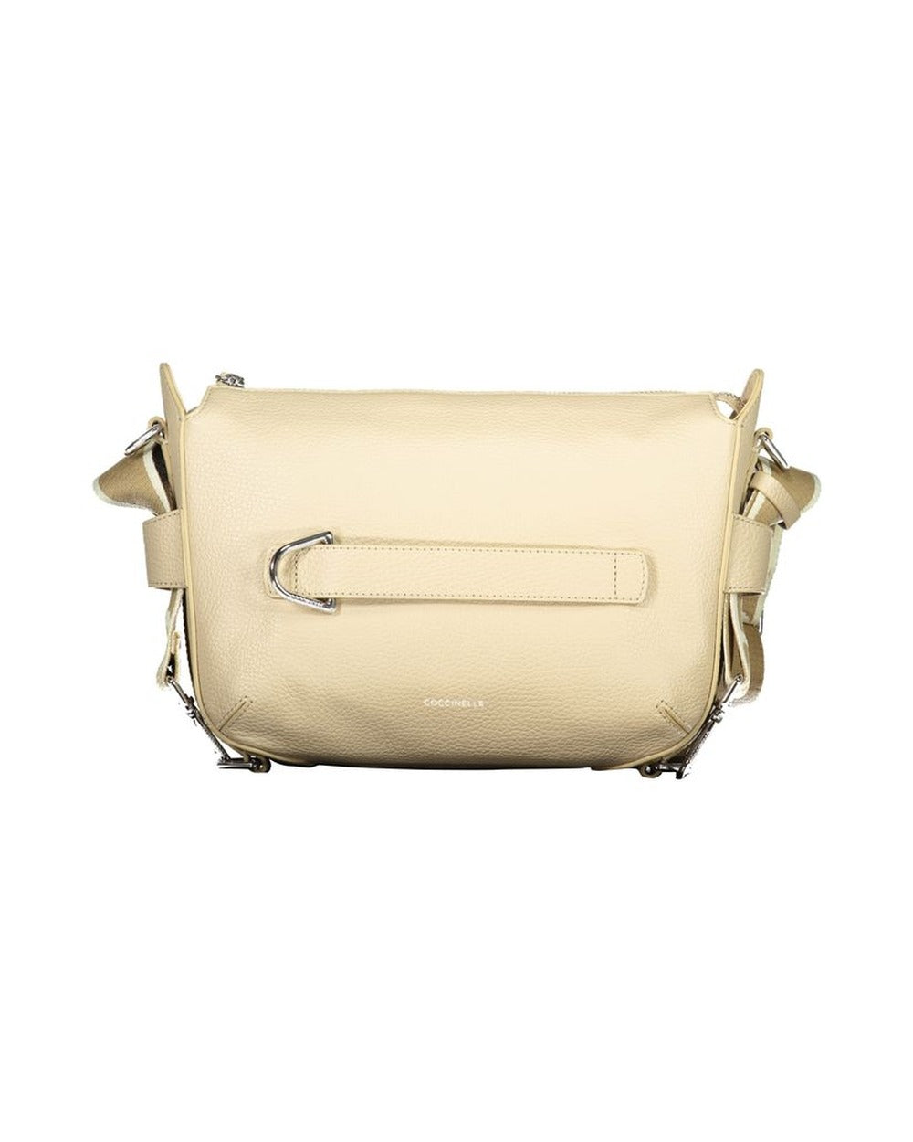 Coccinelle Beige Leather Women Handbag