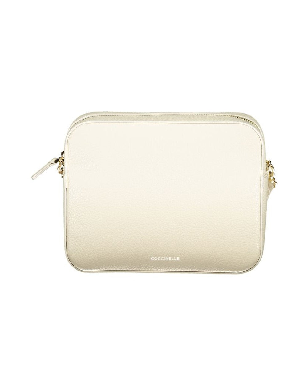 Coccinelle Bianco Leather Women Handbag