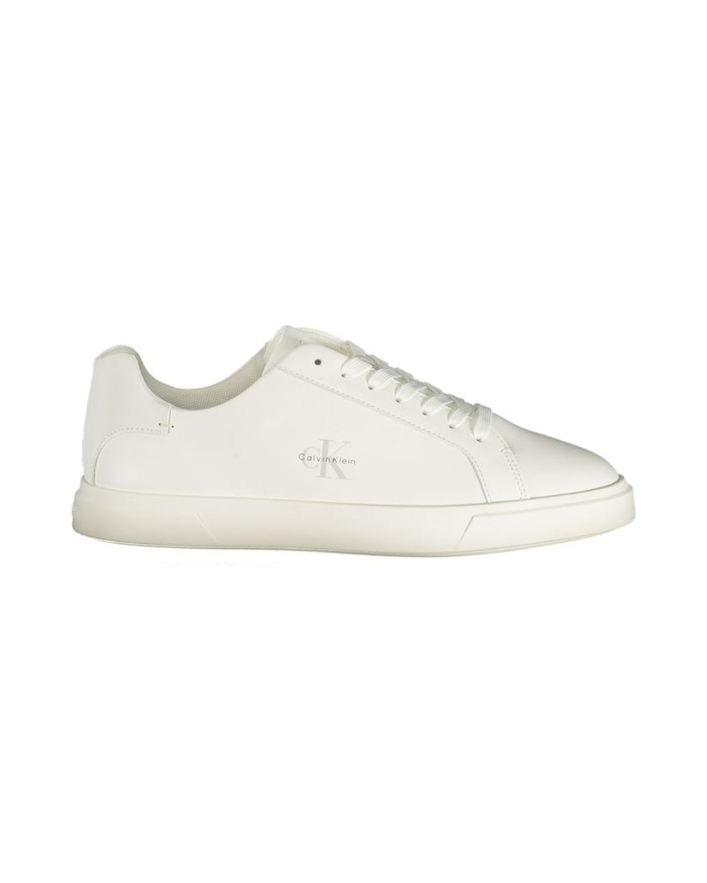 Calvin Klein White Polyurethane Women Sneaker
