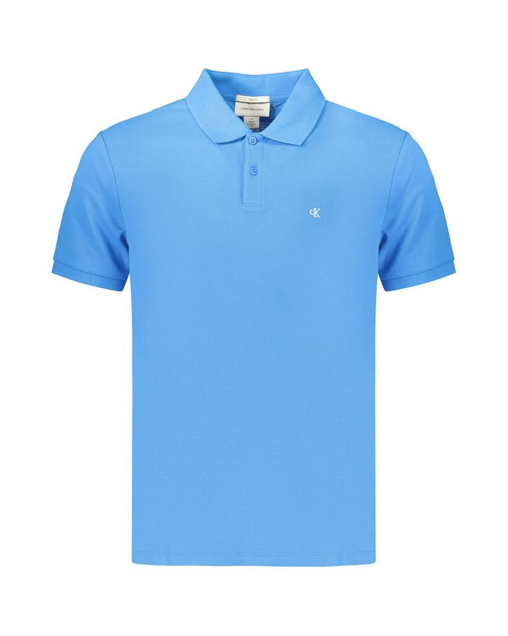 Calvin Klein Azzurro Cotton Men's Polo