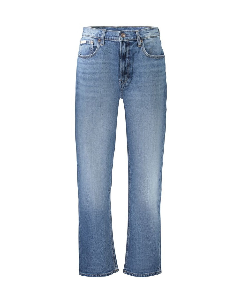 Calvin Klein Blue Cotton Women's Jeans