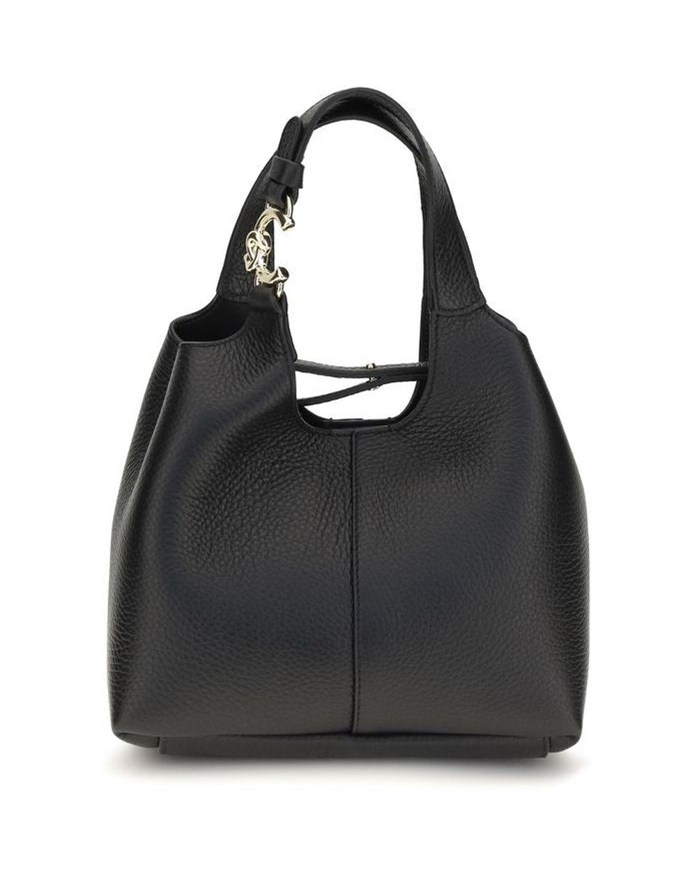 Coccinelle Black Calf Leather Bos Taurus Handbag