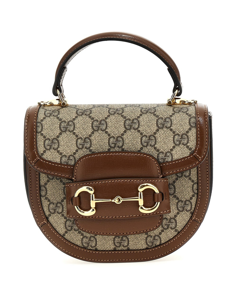Gucci Brown Polyethylene Handbag