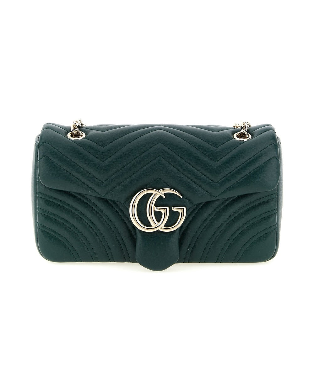 Gucci Bicolor Lamb Leather Shoulder Bag