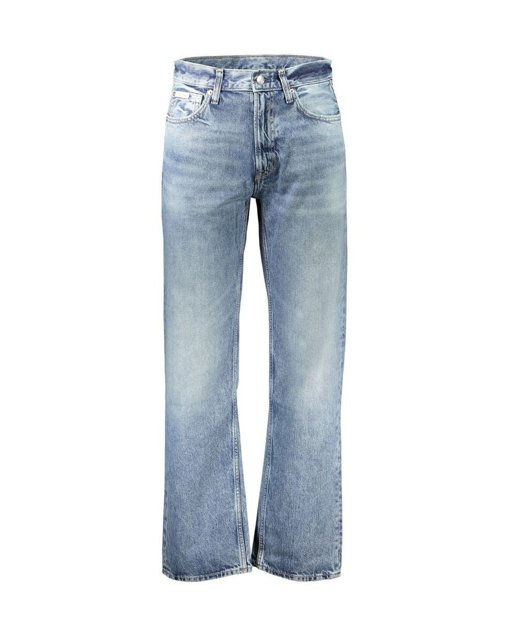 Calvin Klein Blue Cotton Men's Jeans