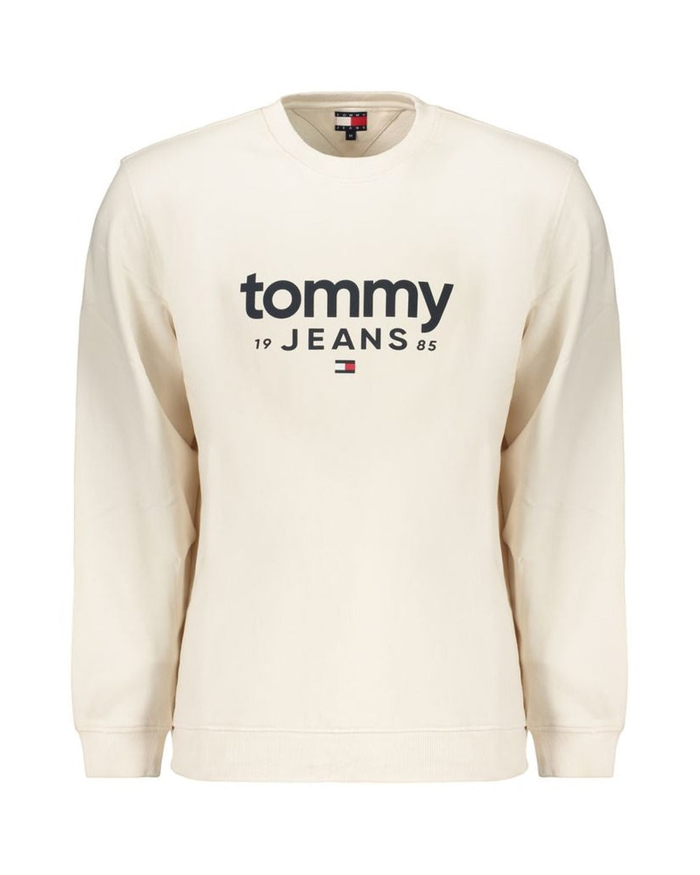 Tommy Hilfiger White Cotton Men's Sweatshirt