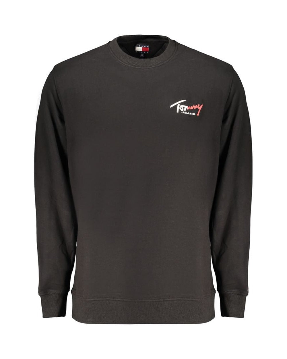 Tommy Hilfiger Black Cotton Men's Sweatshirt