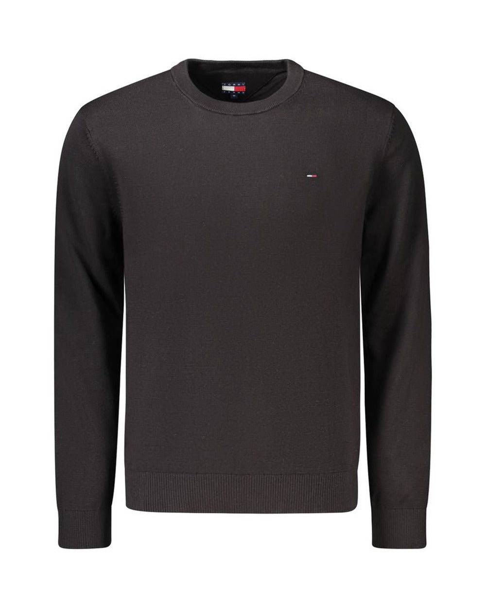 Tommy Hilfiger Black Cotton Men's Sweater