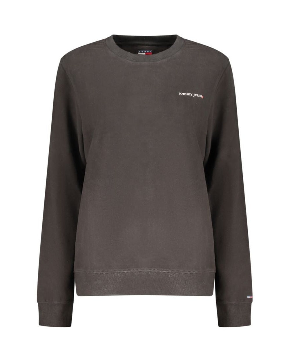 Tommy Hilfiger Black Cotton Women's Sweatshirt