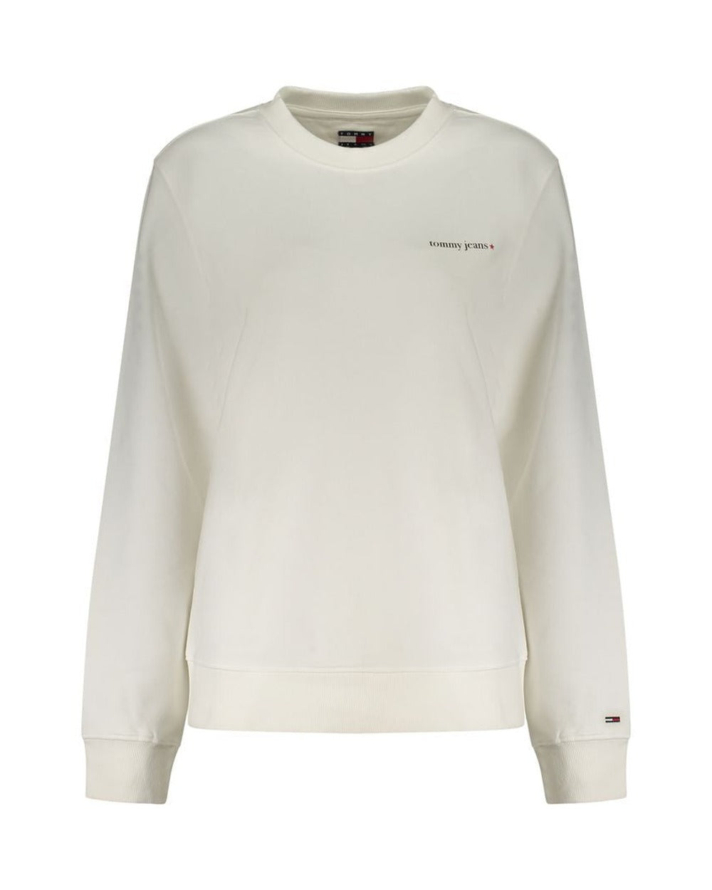 Tommy Hilfiger Bianco Cotton Women's Sweatshirt
