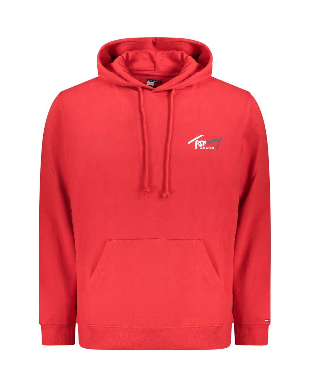 Tommy Hilfiger Red Cotton Men's Sweatshirt