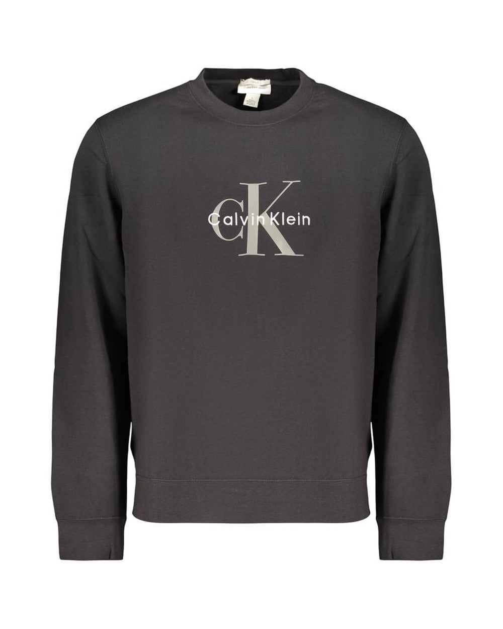Calvin Klein Black Cotton Mens Sweatshirt