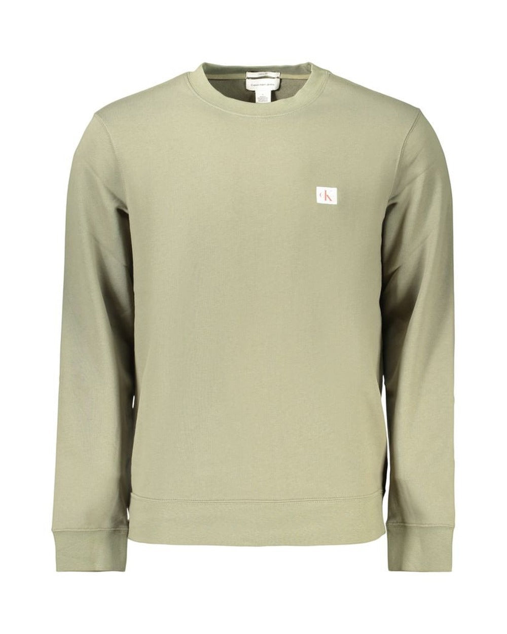 Calvin Klein Green Cotton Mens Sweatshirt