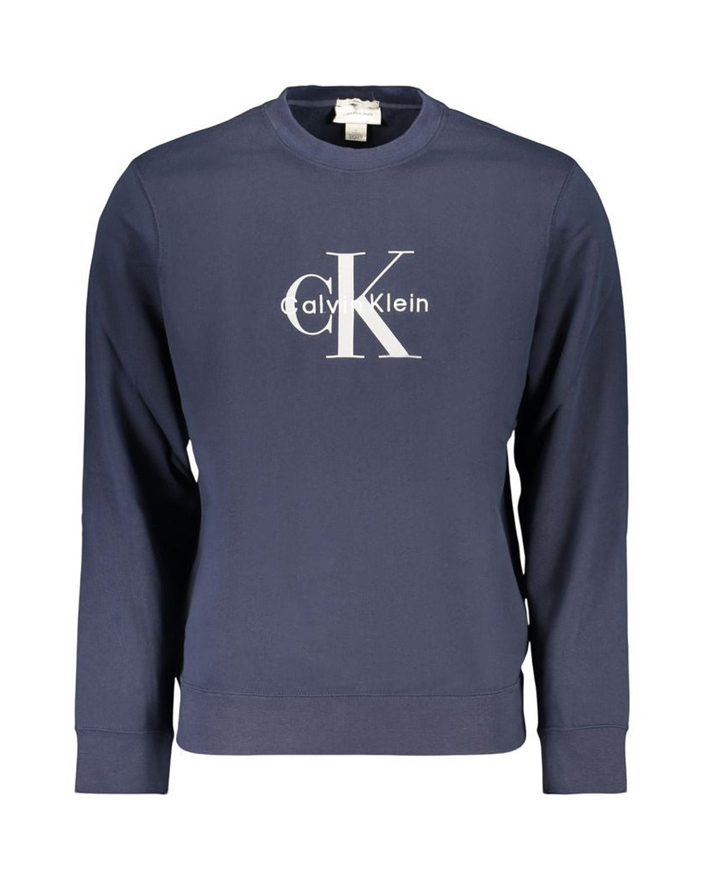 Calvin Klein Blue Cotton Men's Sweatshirt