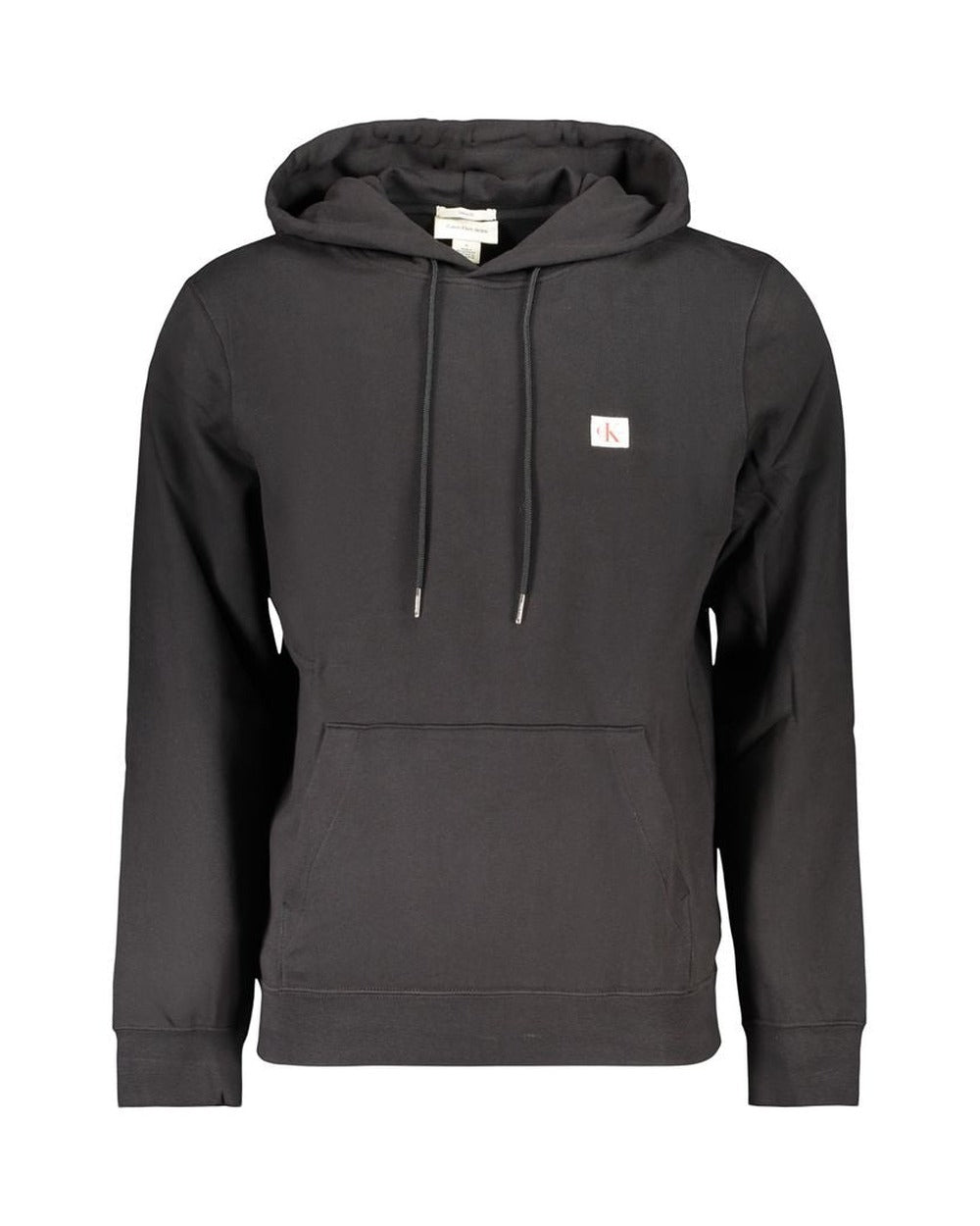 Calvin Klein Black Cotton Men Hoodie